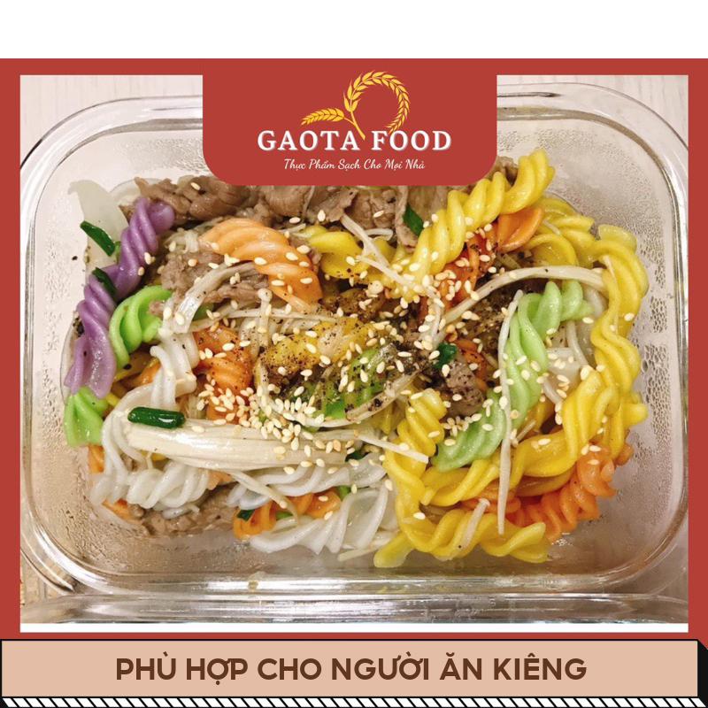 Nui Xoắn Rau Củ Thiên Nhiên Eatclean GAOTA 500g [Sỉ - Lẻ]