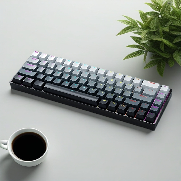 Bàn phím cơ Bluetooth Không dây Leaven K68 - 3 Chế Độ - Led RGB - Có Hotwap Socket - Keycap Xuyên LED - APP điều chỉnh