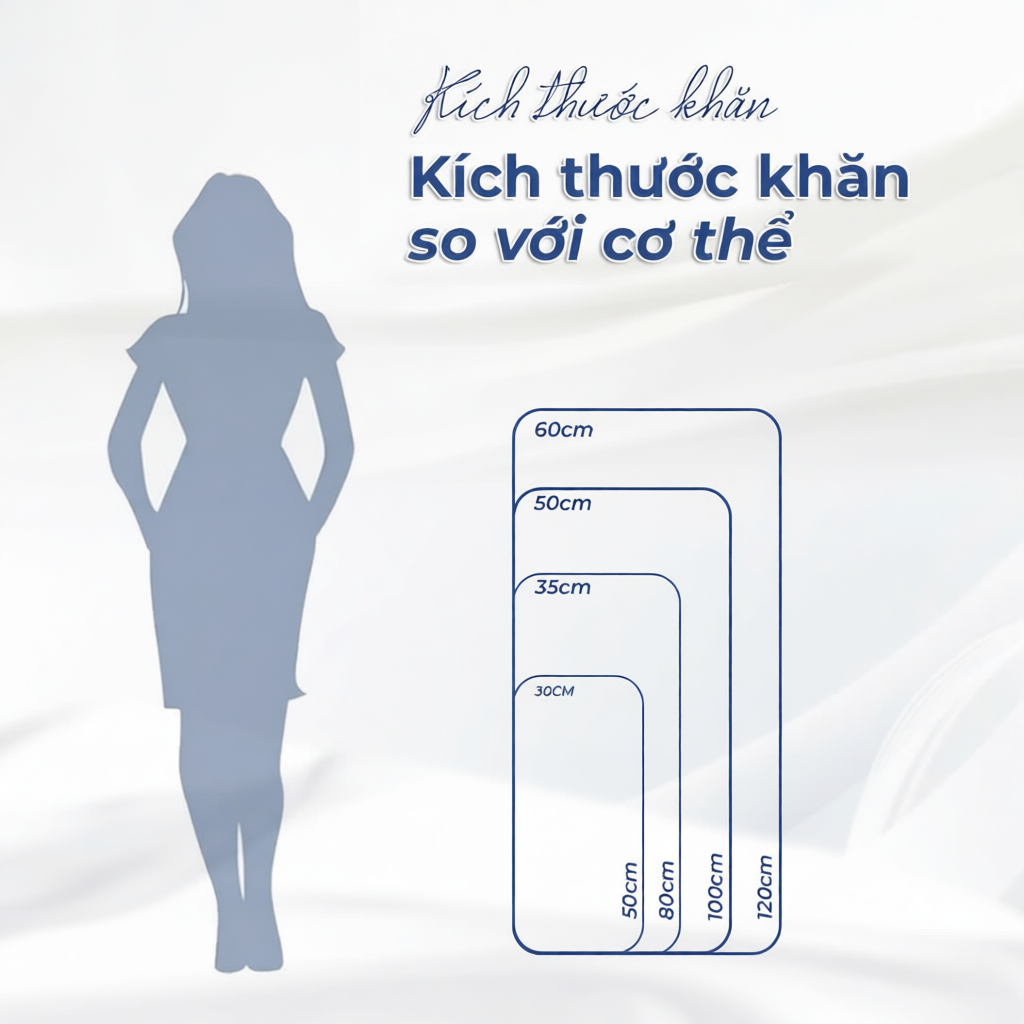 Khăn Tắm, Gội Đầu, Lau Mặt ROYAL TOWEL 100% Cotton Mềm Mại, Thấm Hút, Kháng Khuẩn