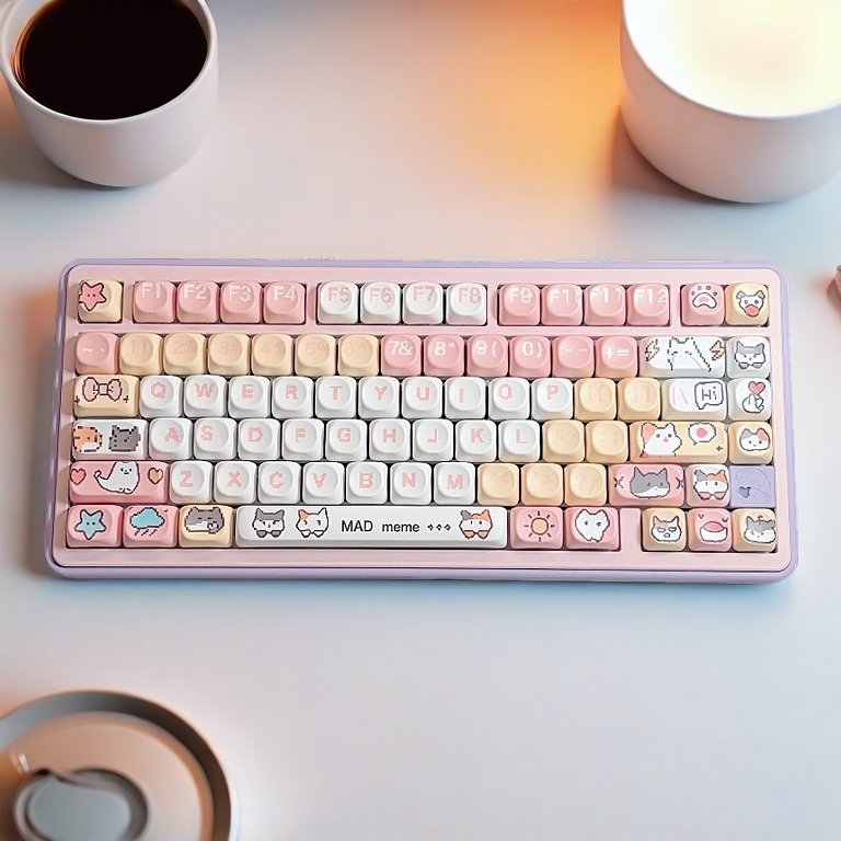 [Tổng hợp] keycap MOA profile cực dễ thương - Chất liệu PBT dyesub cao cấp dùng nhiều layout