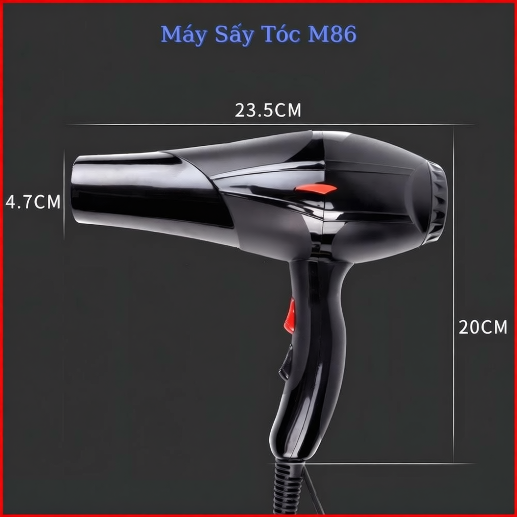 Máy sấy tóc 2 chiều nóng lạnh công suất lớn 3500w