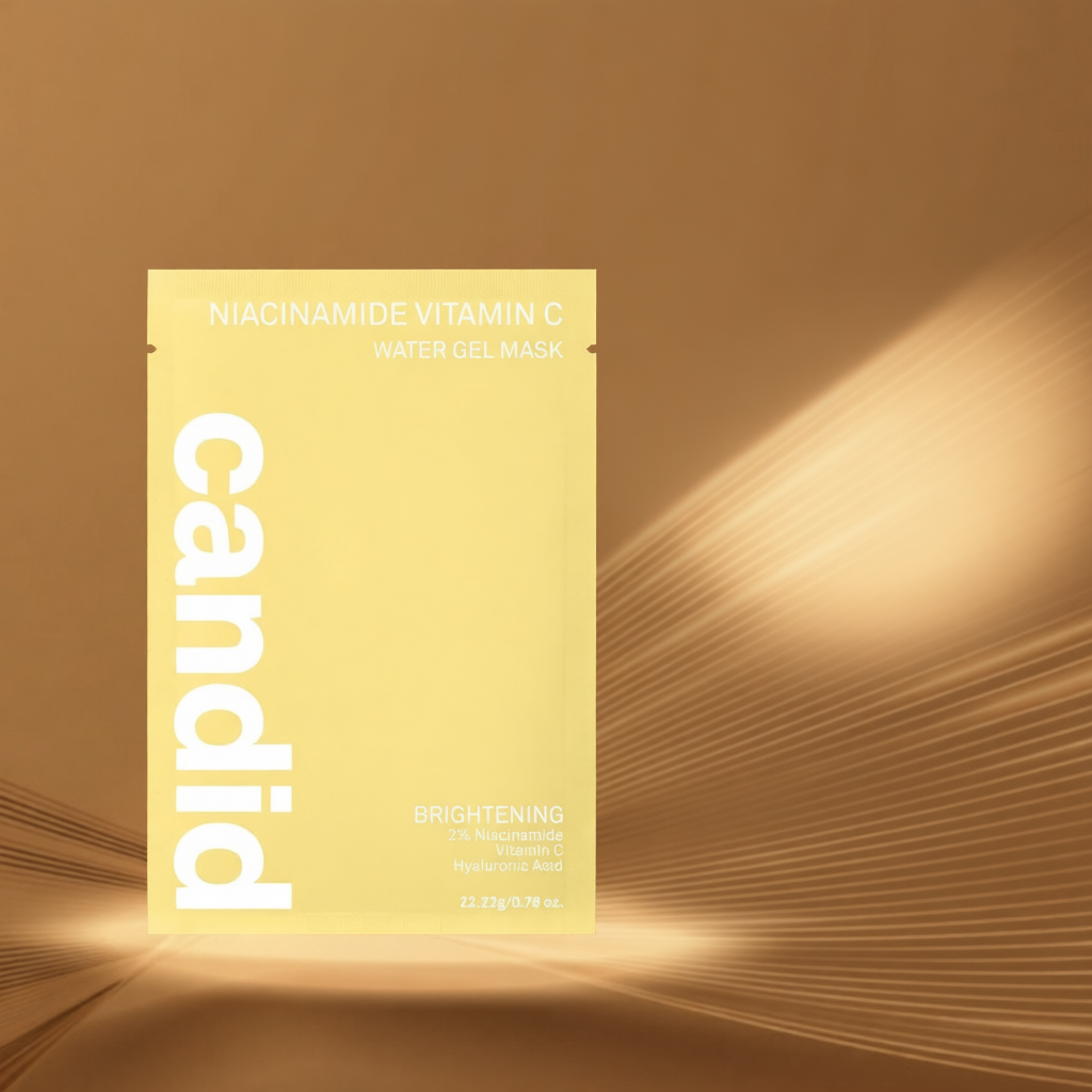 Mặt nạ gel làm sáng & cấp ẩm Candid Niacinamide Vitamin C Water Gel Mask