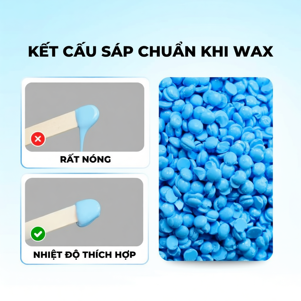 [Sỉ] Sáp wax lông cao cấp 1kg giúp lấy lông các vùng trên cơ thể