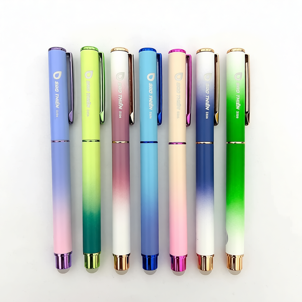 Bút mực tẩy xóa Sao Thiên S226 ngòi kim tinh tế, dễ cầm