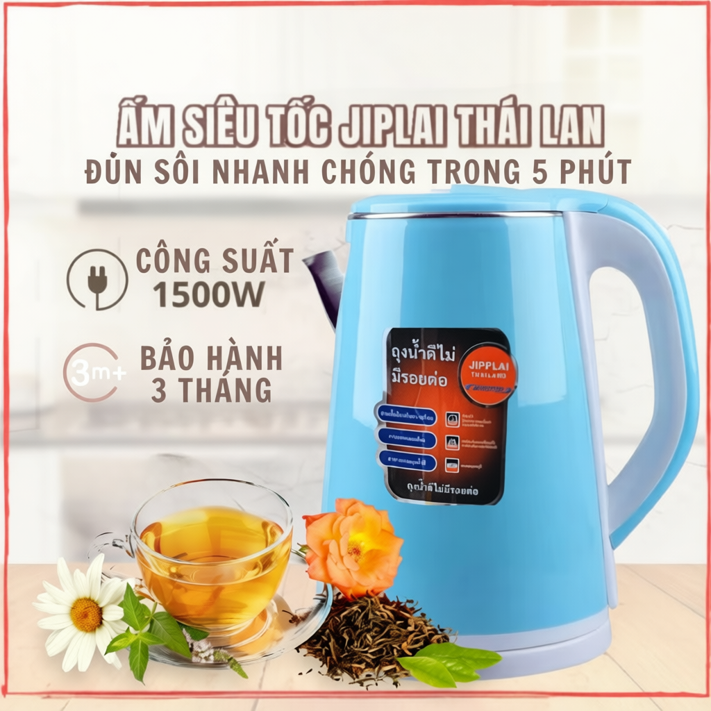 Ấm Siêu Tốc JipLai Thái Lan