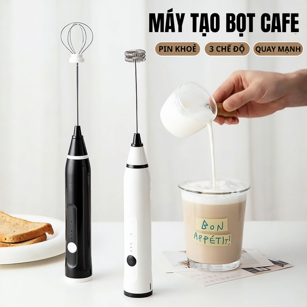 Máy Đánh Trứng Cầm Tay GODWELL 3 Tốc Độ Tiện Lợi