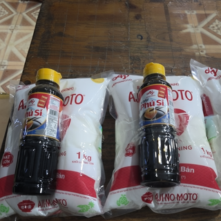  AJINNOMOTO -  Mì chính  Bột ngọt gói 1kg 1.8kg 2kg 