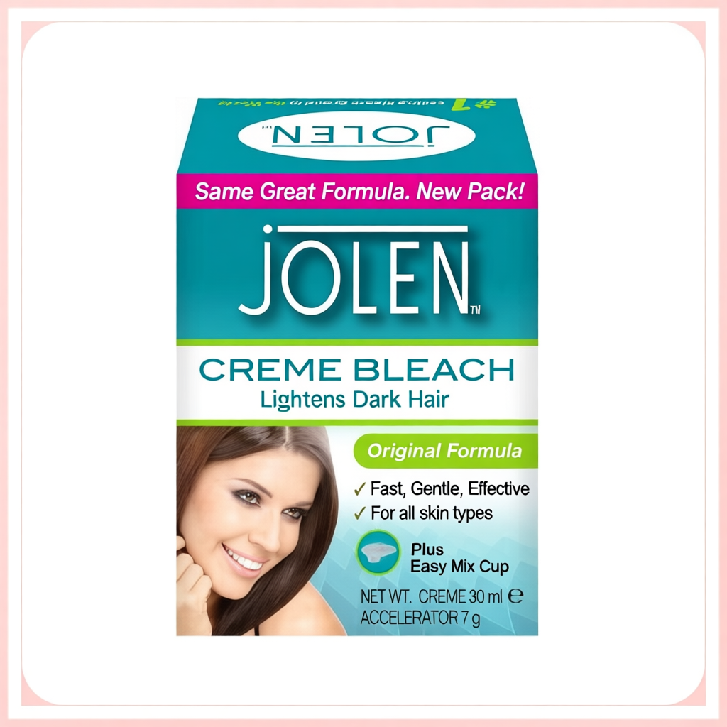 [Có sẵn] Jolen kem nhạt màu lông Jolen Creme Bleach 30ml Anh