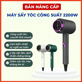 Máy Sấy Tóc Công Suất Lớn 2000W Sấy Nhanh, Bảo Vệ Tóc