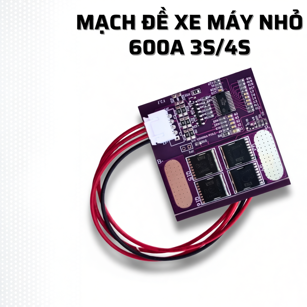Mạch Đề Xe Máy Tím Nhỏ  600A ( 3s/4s )