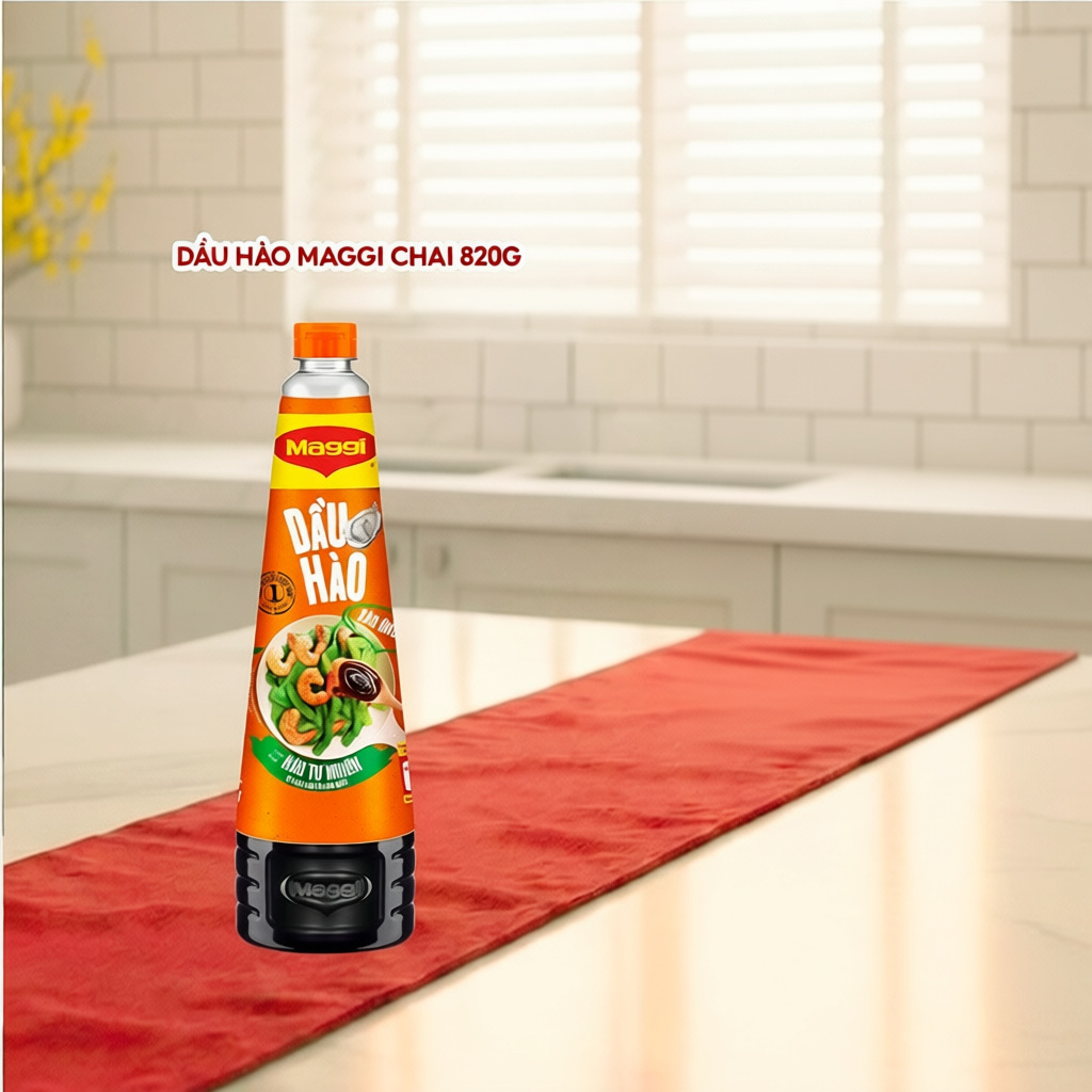 Dầu hào Maggi chai 820g