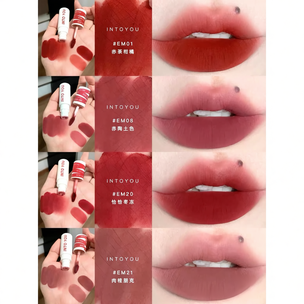 ( Đọc mô tả) Son Tint Son Bùn INTOYOU PERFECT DIARY  nhiều mẫu nhiều màu