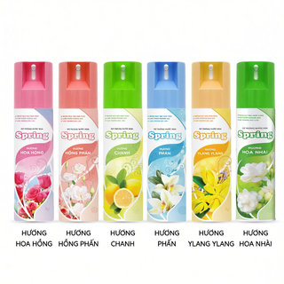  Xịt phòng nước hoa Spring 225ml chai 