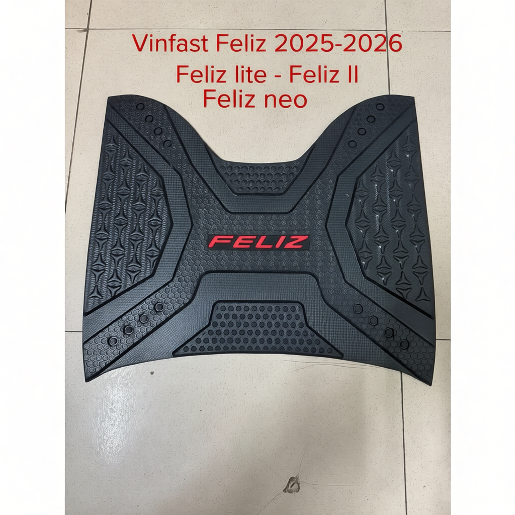 Thảm xe feliz, feliz S, feliz neo thảm xe điện, thảm lót chân, thảm cao su feliz, feliz S [chính hãn