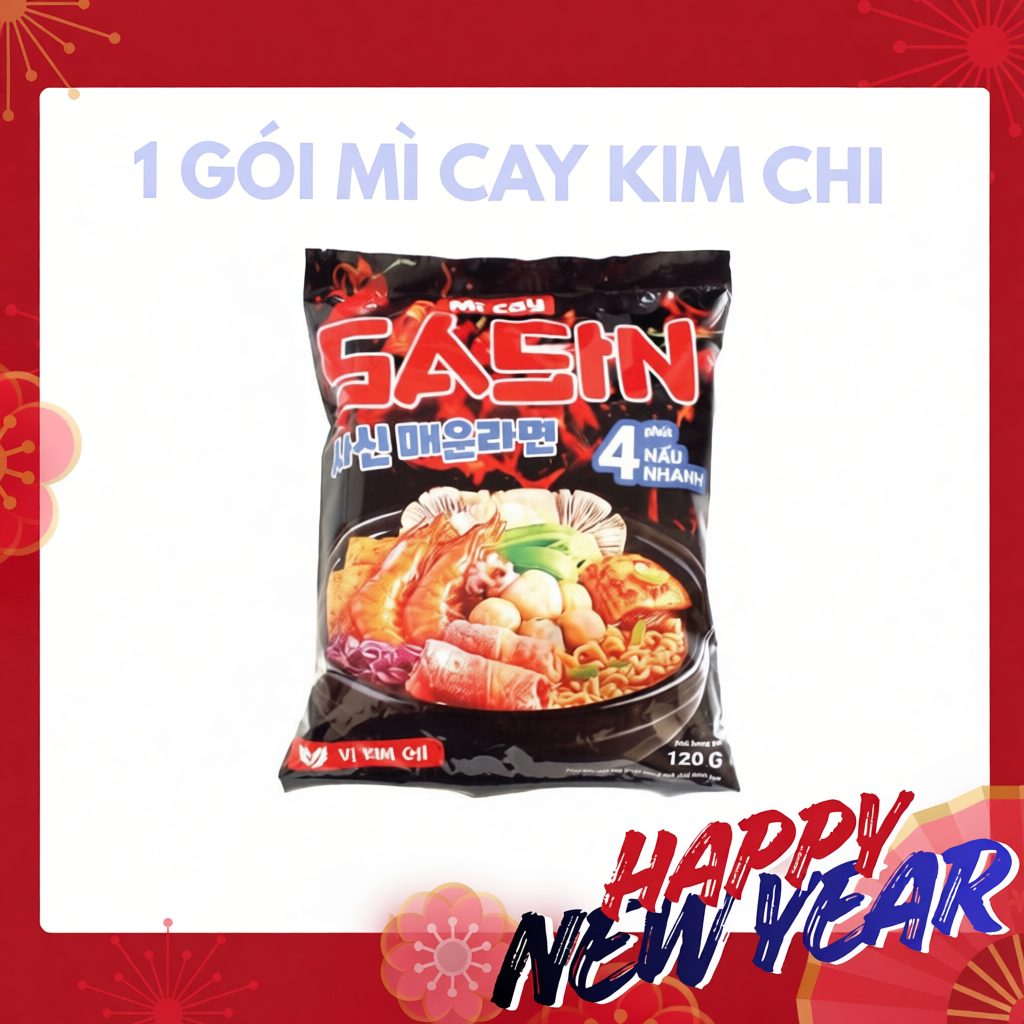 Mì cay Sasin vị kim chi (1 gói) TGVI0051