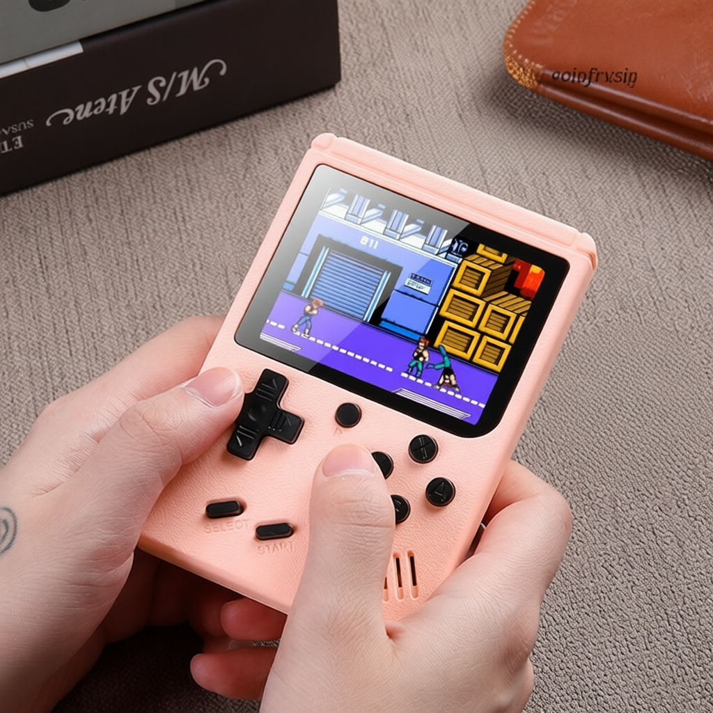 [Ha] Nhà Máy Thời Trang Mini 500 Trong 1 Trò Chơi Cầm Tay Di Động retro Máy Chơi Game Cao Cấp Trò Chơi Bé Trai VN