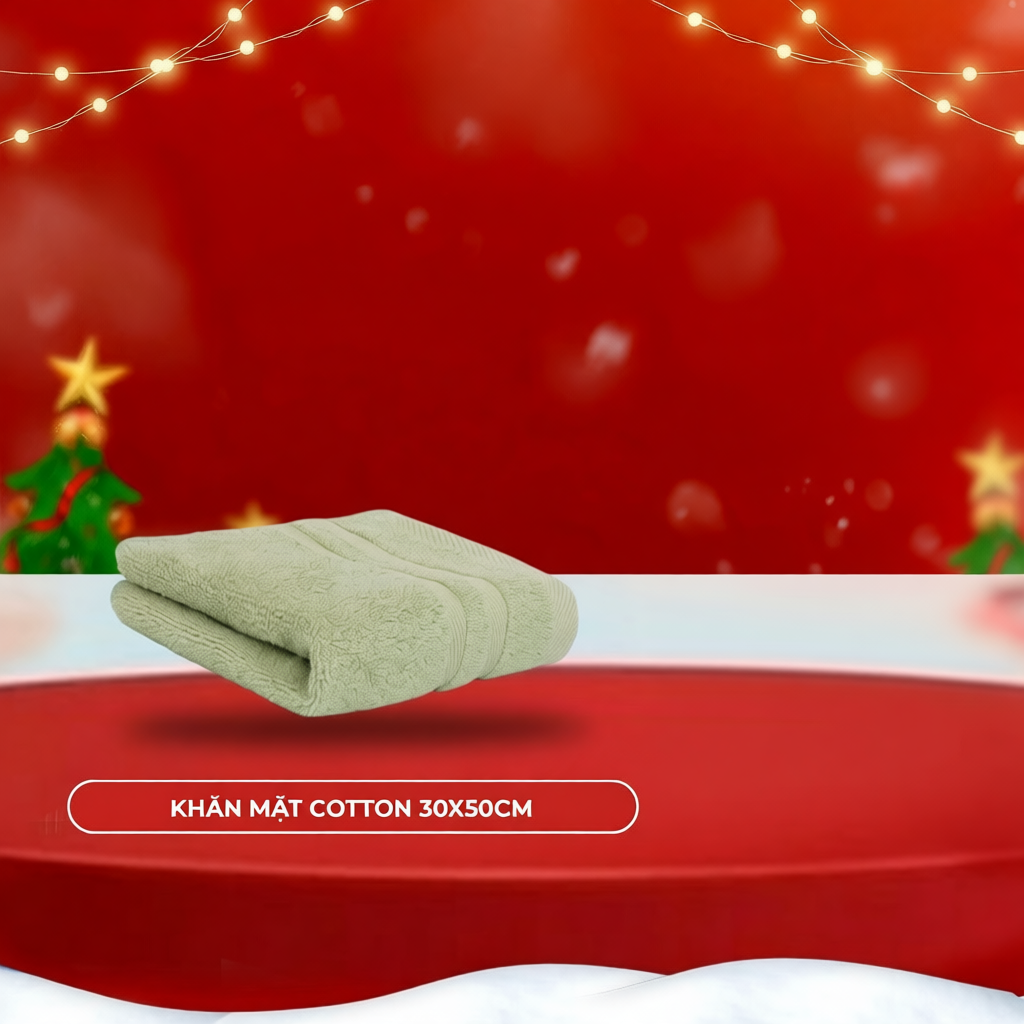 Khăn Mặt Royal Towel 30x50cm 100% Cotton Mềm Mại, Thấm Hút, Kháng Khuẩn
