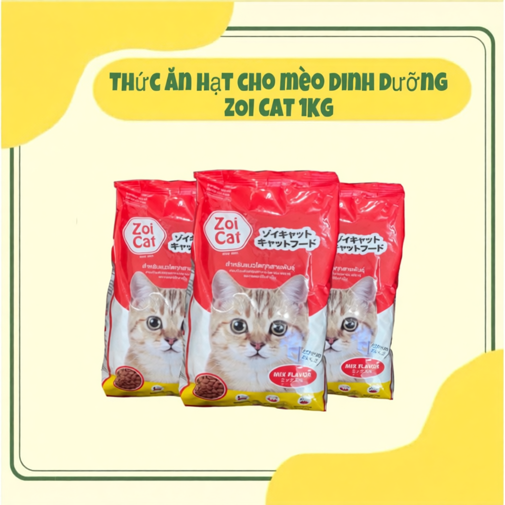 [5kg - 10kg] COMBO 5KG VÀ 10KG HẠT ZOI CAT - 5 GÓI VÀ 10 GÓI 1KG - THÁI LAN -