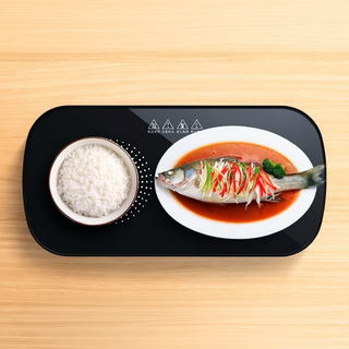 Mâm hâm nóng thức ăn - khay giữ ấm thức ăn giúp thức ăn luôn đc hâm nóng khi ăn ( ms 420)