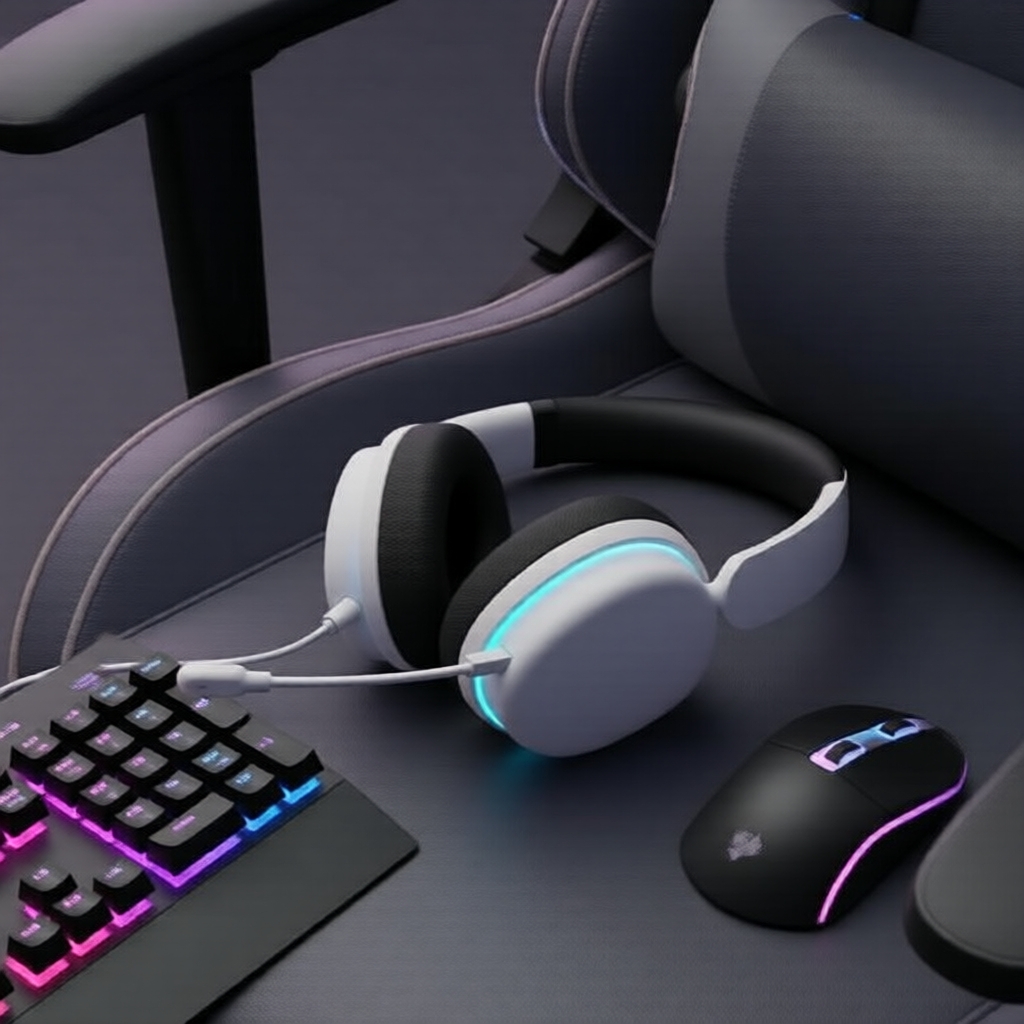 Tai nghe chơi game nhẹ AULA G7/G7Pro 260g, âm thanh vòm 7.1, kết nối 3 chế độ & mic khử ồn