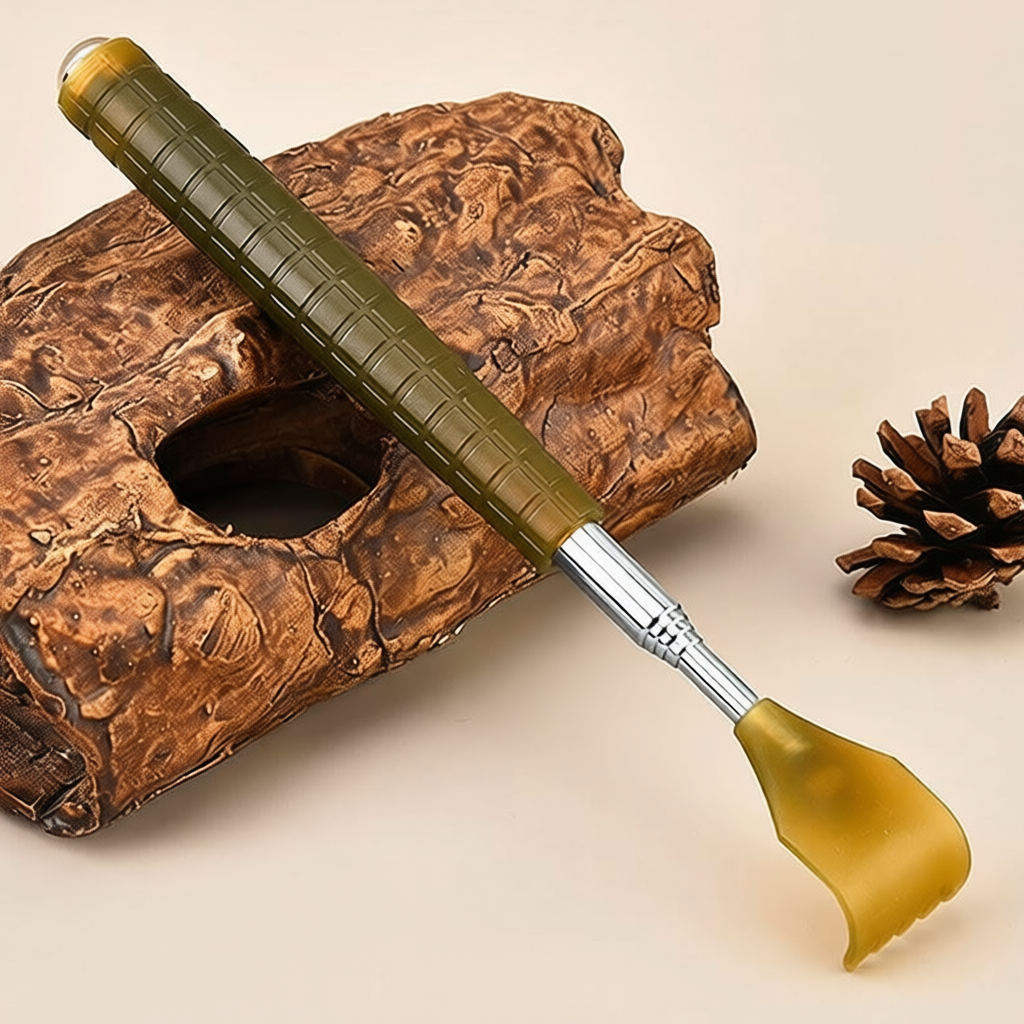 Dụng cụ cào lưng từ tính có thể mở rộng với nam châm kính thiên văn gãi lưng máy mát xa lưng