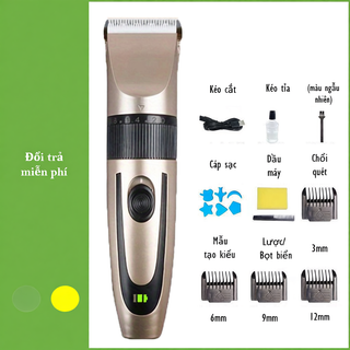 Bộ Tông Đơ Cắt Tóc Cho Bé Cầm Tay Cắm Sạc USB