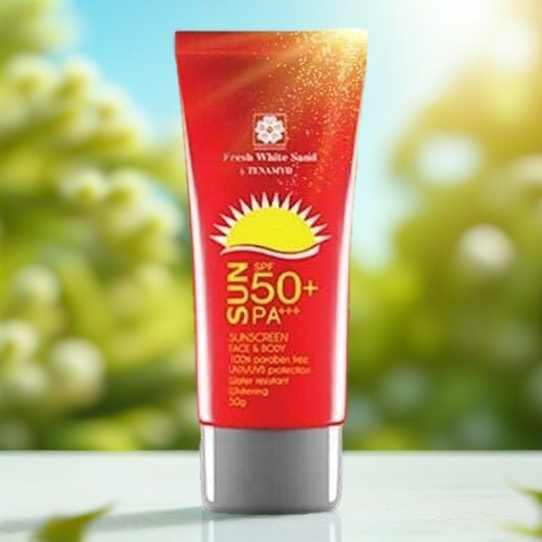 Kem chống nắng trắng da TENAMYD Sunscreen SPF50/PA+++ 50ml