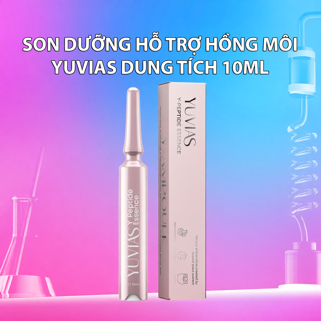 Kem hồng môi, dưỡng môi căng bóng, làm đầy rãnh môi,mờ sắc tố môi - YUVIAS