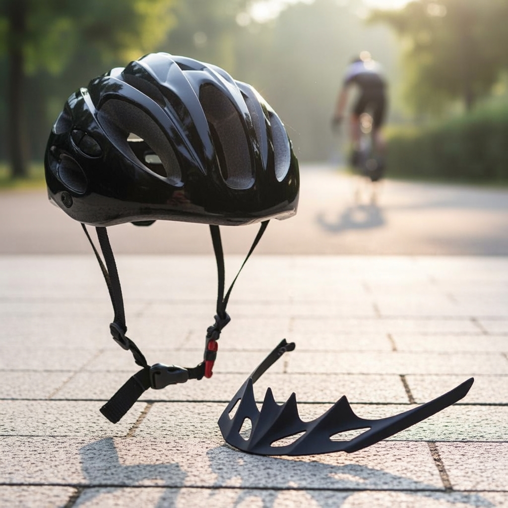 Mũ bảo hiểm đèn LED cho xe đạp địa hình - Nhẹ, an toàn ban đêm cho đạp xe MTB GTA.