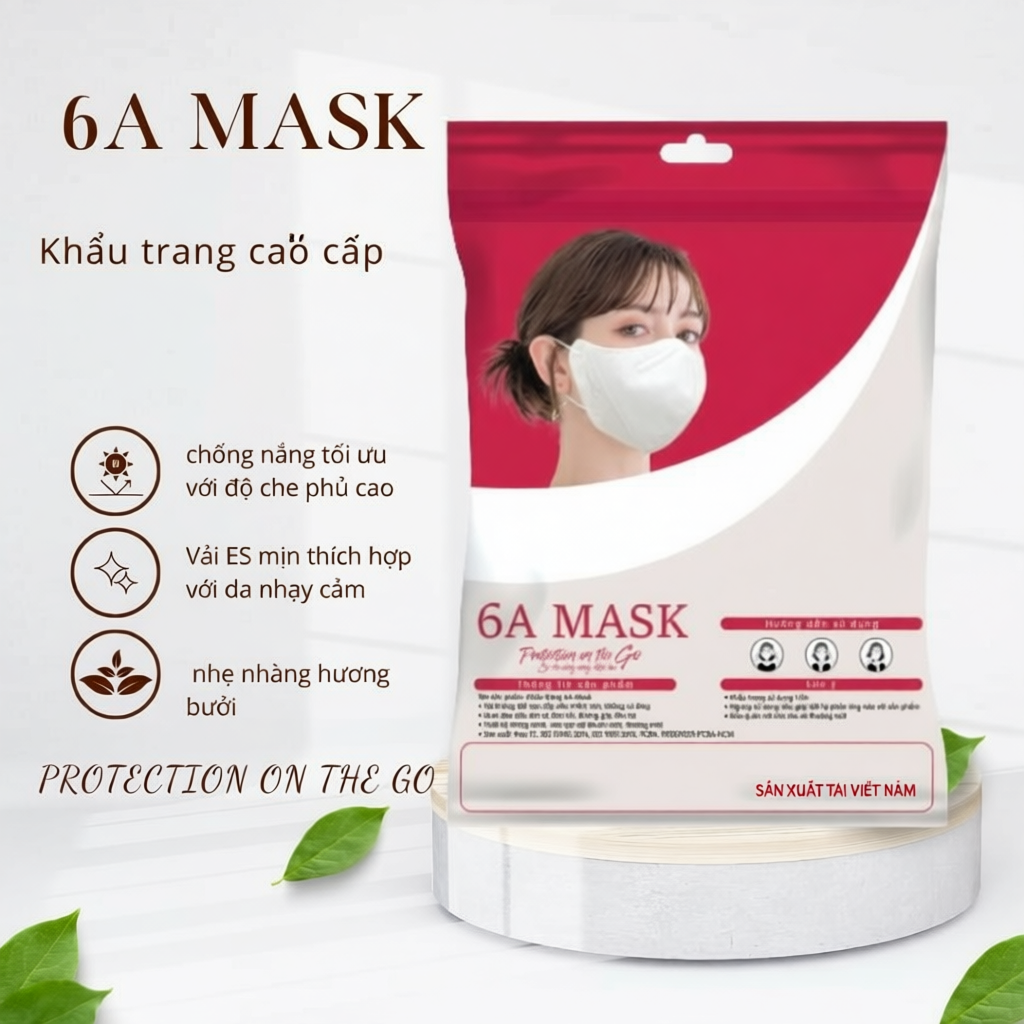 [Thùng 300 CHIẾC 6A] Khẩu trang 4 lớp cao cấp Famapro 6A Mask Famapro bịch 10 cái
