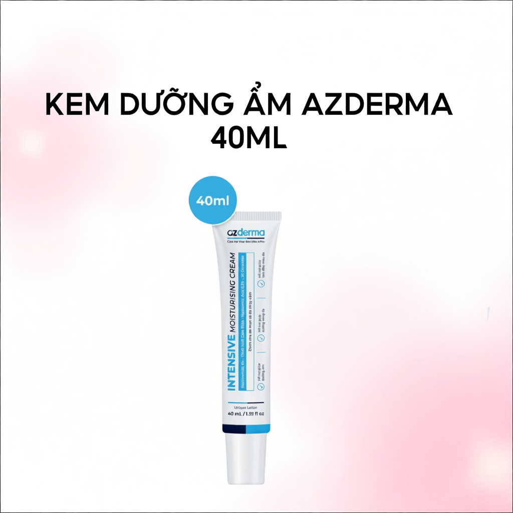 Kem dưỡng ẩm Azderma 40ml hỗ trợ làm đều màu da