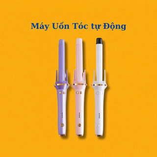 Máy uốn tóc xoăn tự động 28mm 7Days Smile Automatic Curler cao cấp kiểu Hàn Quốc UT04