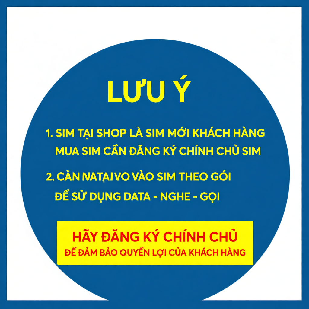 Sim 4G Vietnamobile gói 5GB/ngày, 50k/tháng, cần đăng ký chính chủ