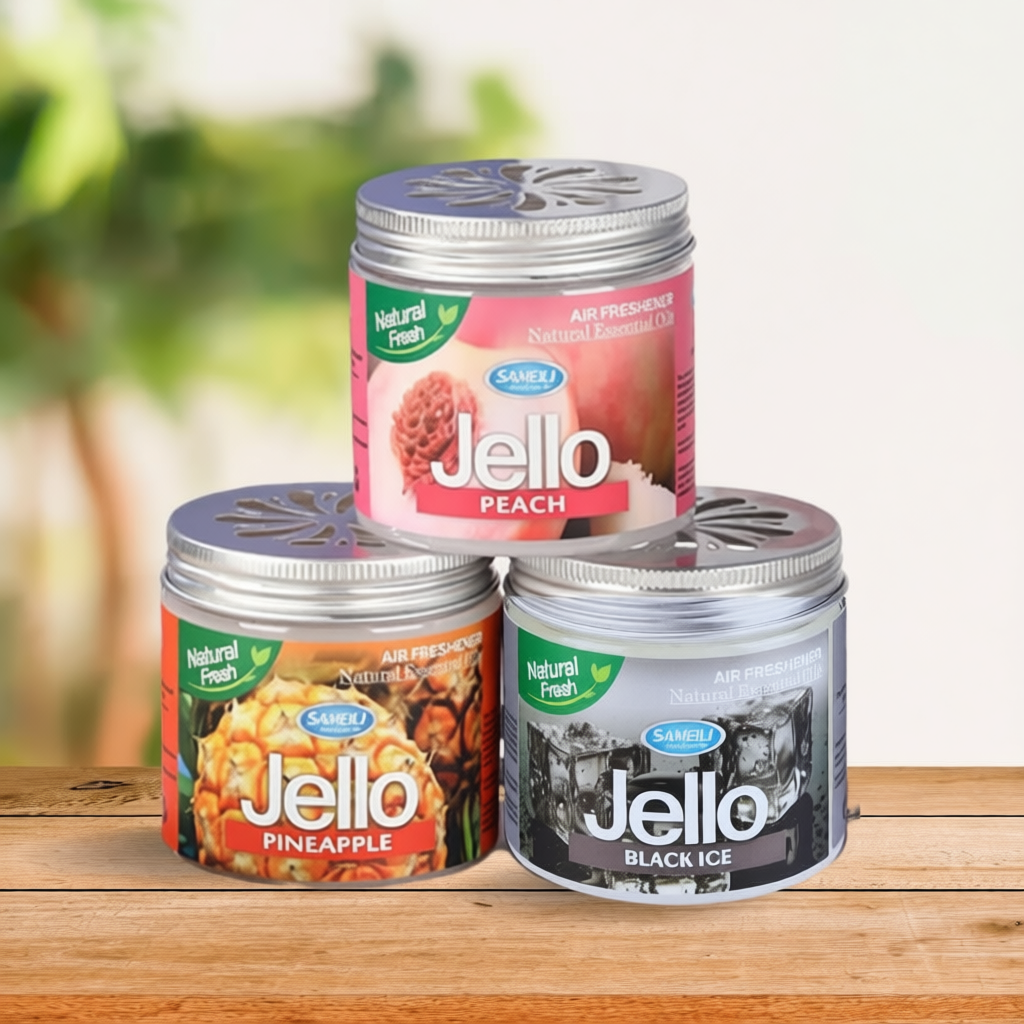 Sáp Thơm Ô Tô Cao Cấp Jello Pure Aroma Hương Trái Cây Tự Nhiên Khử Mùi Xe Hơi Và Tỏa Hương Thơm Mát