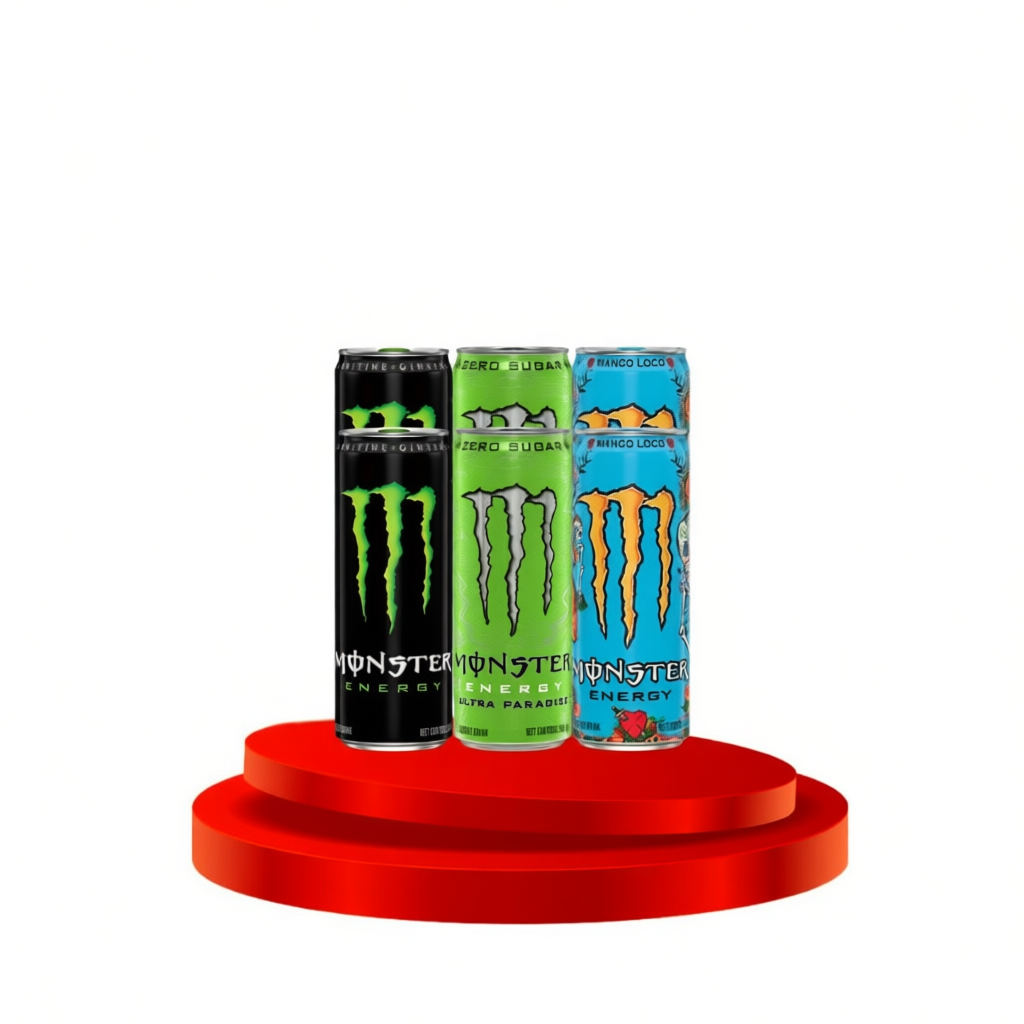 Hộp 6 Lon Monster Mix 3 vị Monster Energy, Monster Ultra Paradise, Monster Mango Loco 355ml/Lon_SP