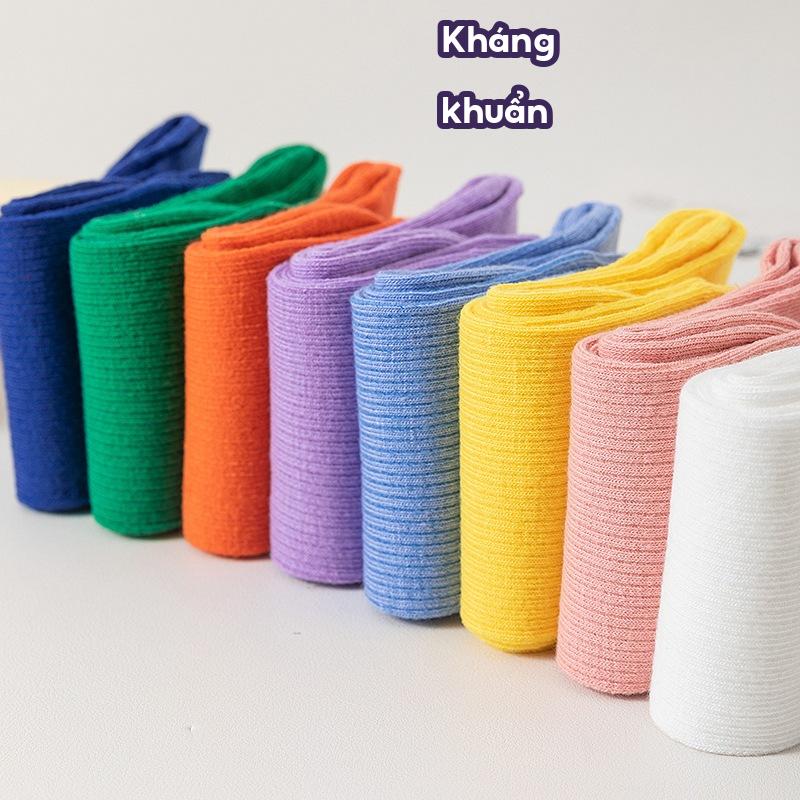 Tất nữ cổ cao phong cách vintage hàn quốc vớ nữ cổ cao nhiều màu