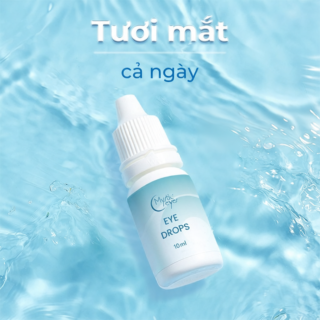Dung Dịch Nước Ngâm Rửa Kính Áp Tròng Đa Năng Mystic Eyes