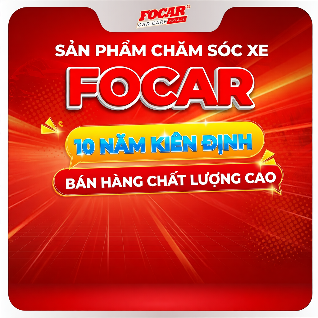 Dung dịch dưỡng lốp FOCAR Tire Care - Phục hồi & làm đen bóng lốp cao su cũ