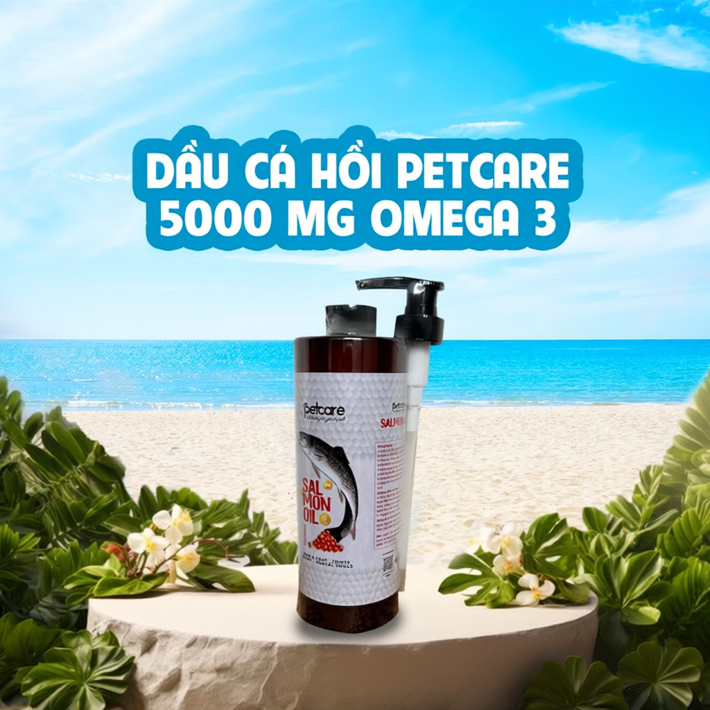Tinh Dầu Cá Hồi PetCare ( 5000MG OMEGA 3 ) 100ml