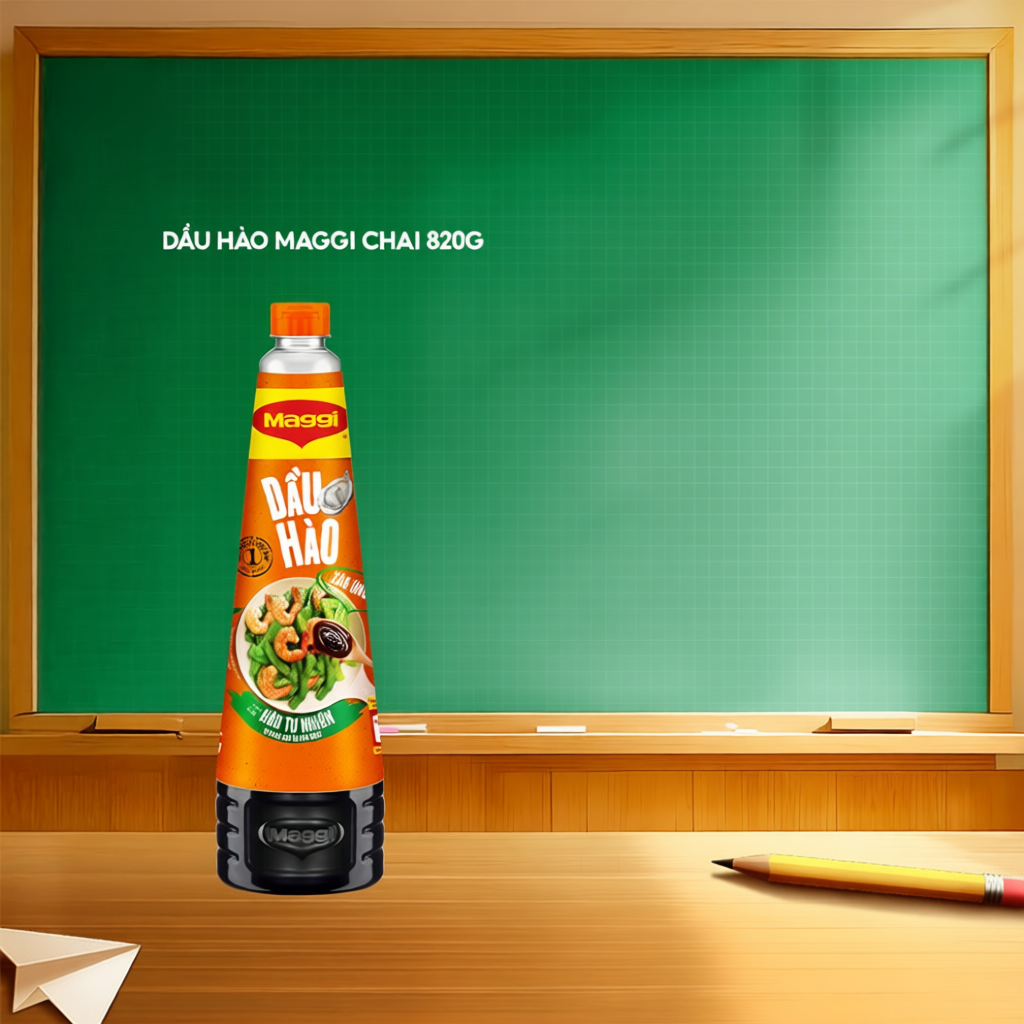 Dầu hào Maggi chai 820g