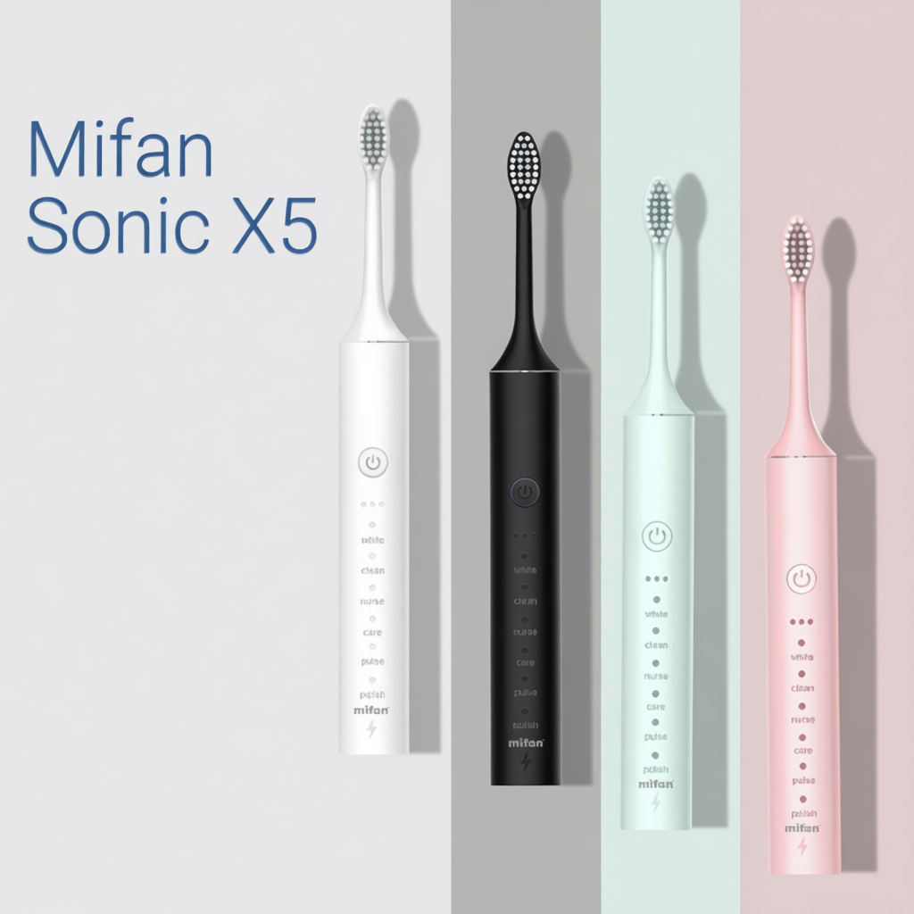 Bàn chải điện MIFAN Sonic X5/X7 công nghệ sóng âm làm sạch sâu