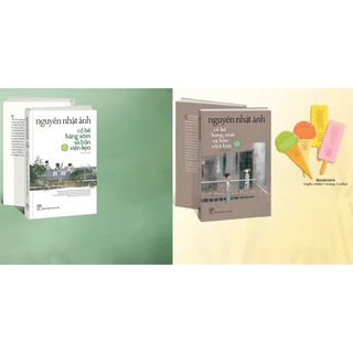  Sách - Cô Bé Hàng Xóm Và Bốn Viên Kẹo - Kèm 1 Trong 4 Mẫu Bookmark Sticker Sổ Vẽ 
