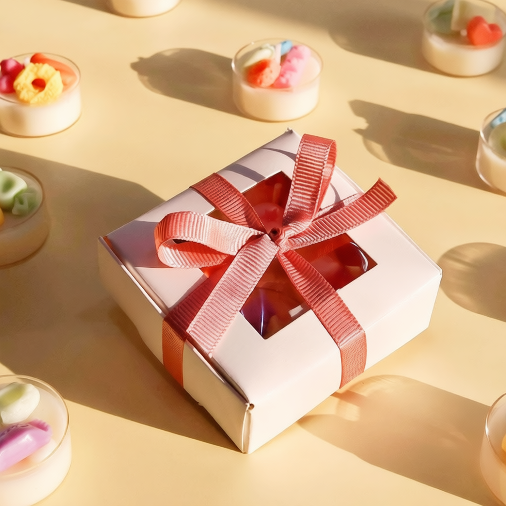 Nến thơm Tealight Topping Cute DATELIGHTS CANDLE - DATENEYLAND