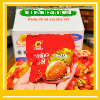 COMBO 10 Trứng vịt muối ăn liền Minh Đức 60g