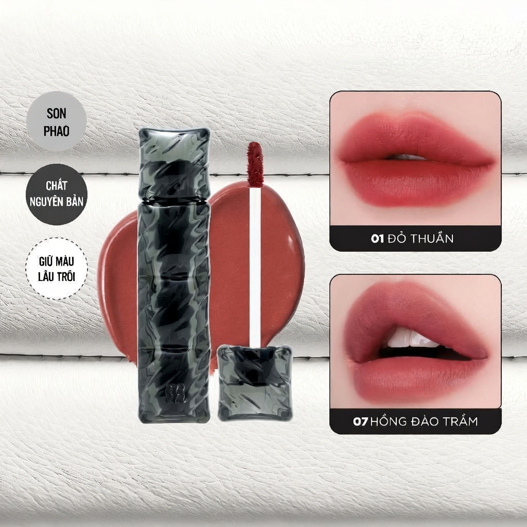 [SVIP x MERZY] [SON PHAO] Son Merzy Puffer Velvet Tint 3.7g