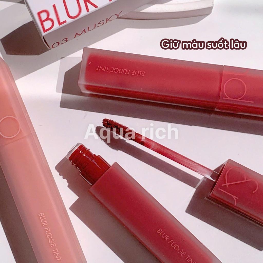 Son Kem Siêu Lì Romand Blur Fudge Tint - Dewyful Water Tint  [01 - 02 - 03 - 07 - 08 - 11 - 16]