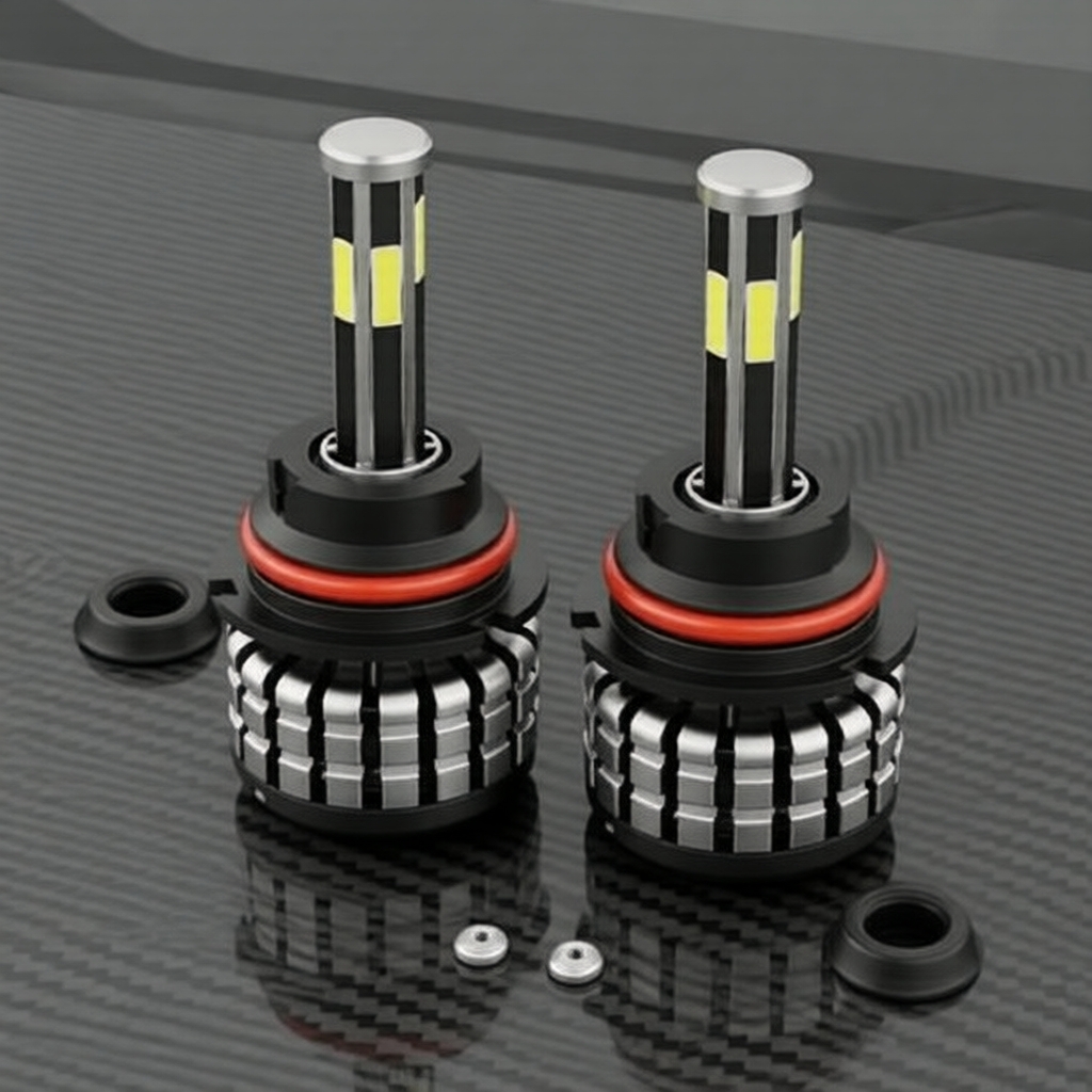 TCYTAO LED360 4/6 Mặt 6000K H4 H7 H11 9012 5202 Đèn Xe