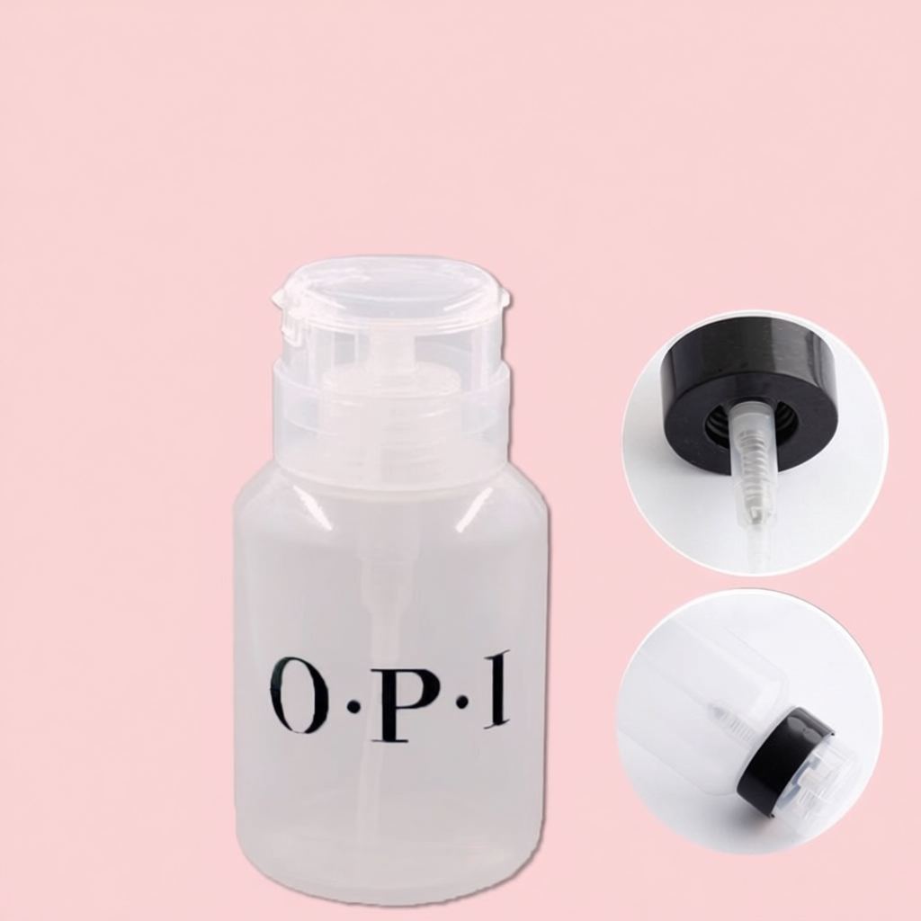Lọ đựng cồn, acetone các loại 200ml - Bình đựng cồn opi nhấn - Chai đựng cồn chuyên dụng nail