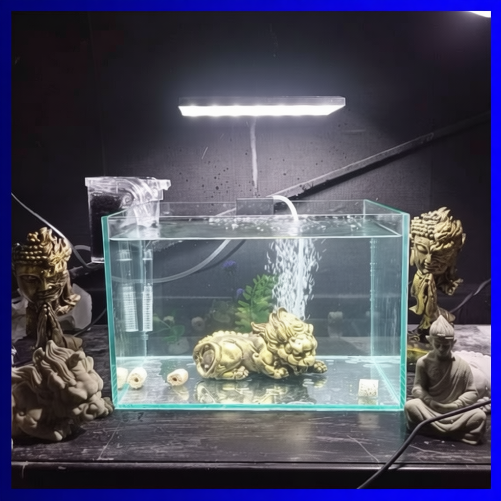 Bể Cá Mini 30x20x20 Giấu Keo Mài Cạnh Siêu Đẹp, Kính Dày Dặn An Toàn