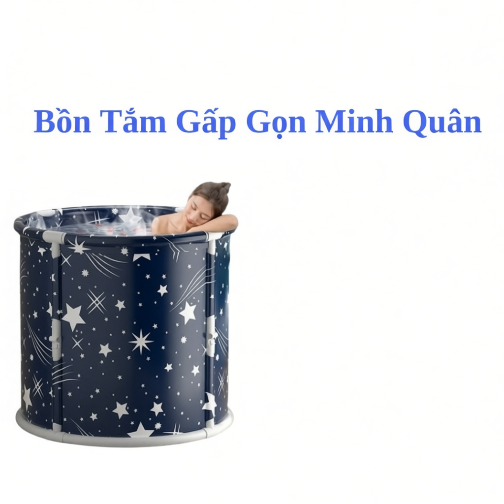 Bồn Tắm Gấp Gọn 3S, 70cm, 1m2, 1m4 Ngâm Thảo Dược Dành Cho Bé Và Người Lớn
